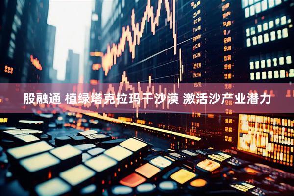 股融通 植绿塔克拉玛干沙漠 激活沙产业潜力