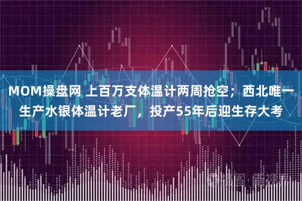 MOM操盘网 上百万支体温计两周抢空；西北唯一生产水银体温计老厂，投产55年后迎生存大考